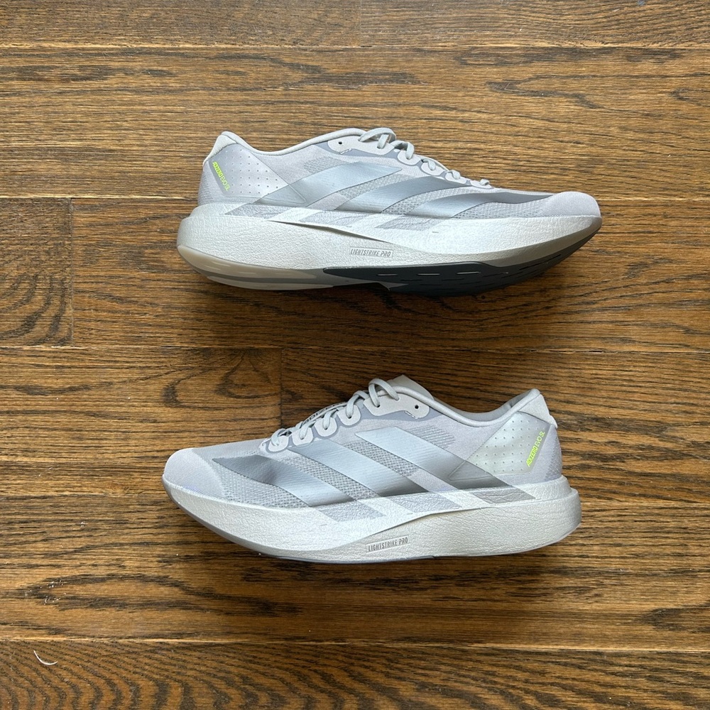 NEW adidas Adizero EVO SL “Silver Metallic” US M 12.5